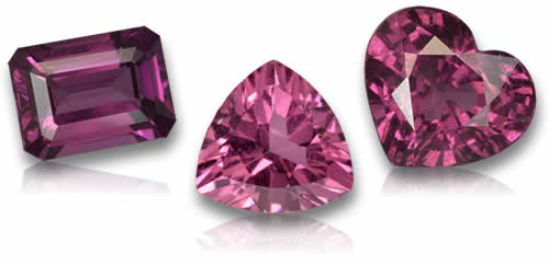 Grenat rhodolite à vendre