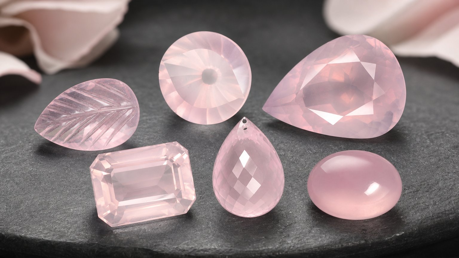 Pierres précieuses de quartz rose naturel - guide d'achat