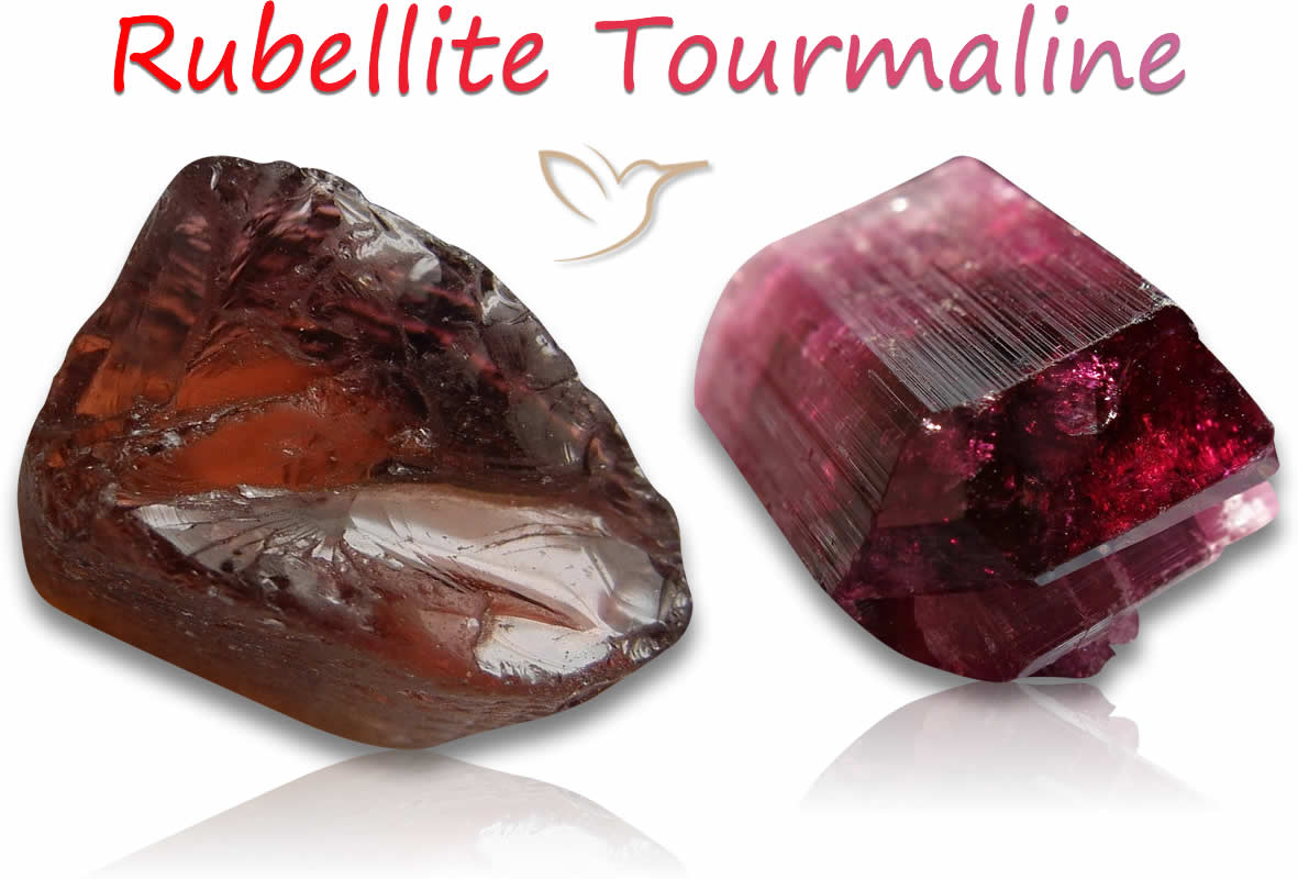Pierres Rubellites Brutes