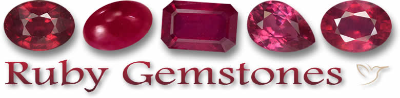 Pierres précieuses en rubis