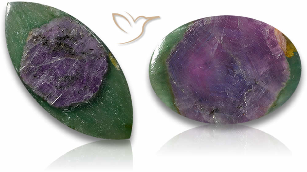 Rubis en Fuchsite