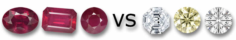 Rubis contre diamants