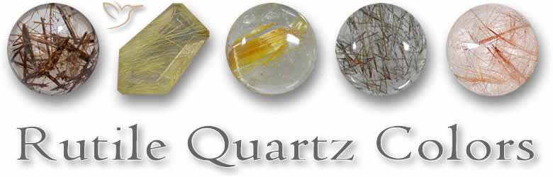 Couleurs de quartz rutile