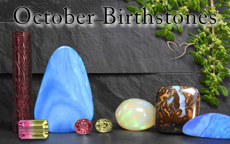 Achetez les pierres de naissance d'octobre
