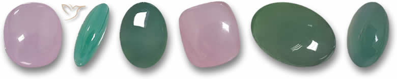 Pierres précieuses Smithsonite