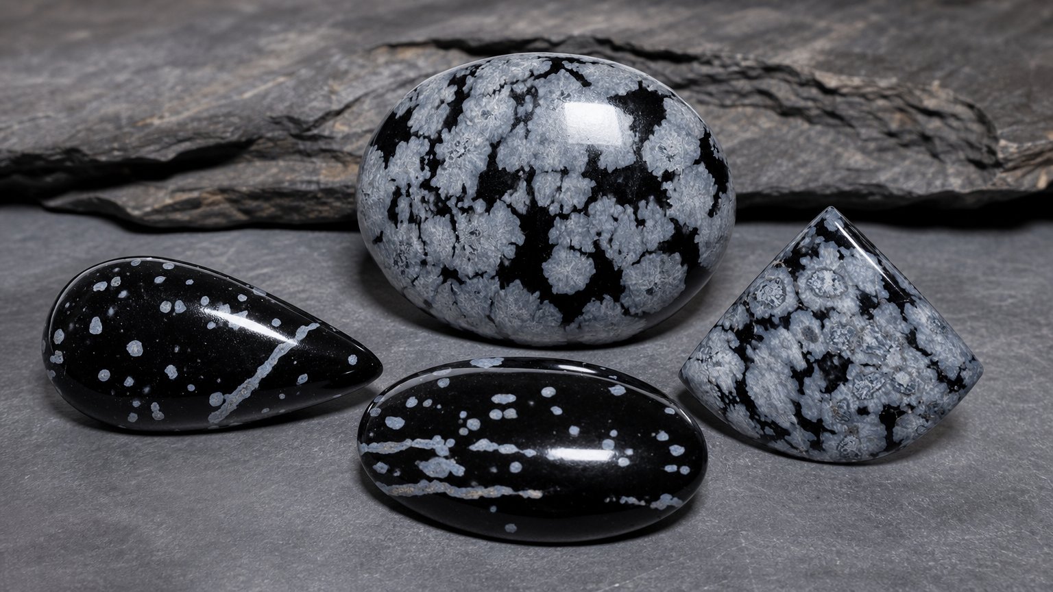 Obsidienne flocon de neige naturelle - guide d'achat