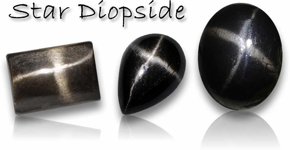 Acheter des pierres précieuses de diopside étoilé