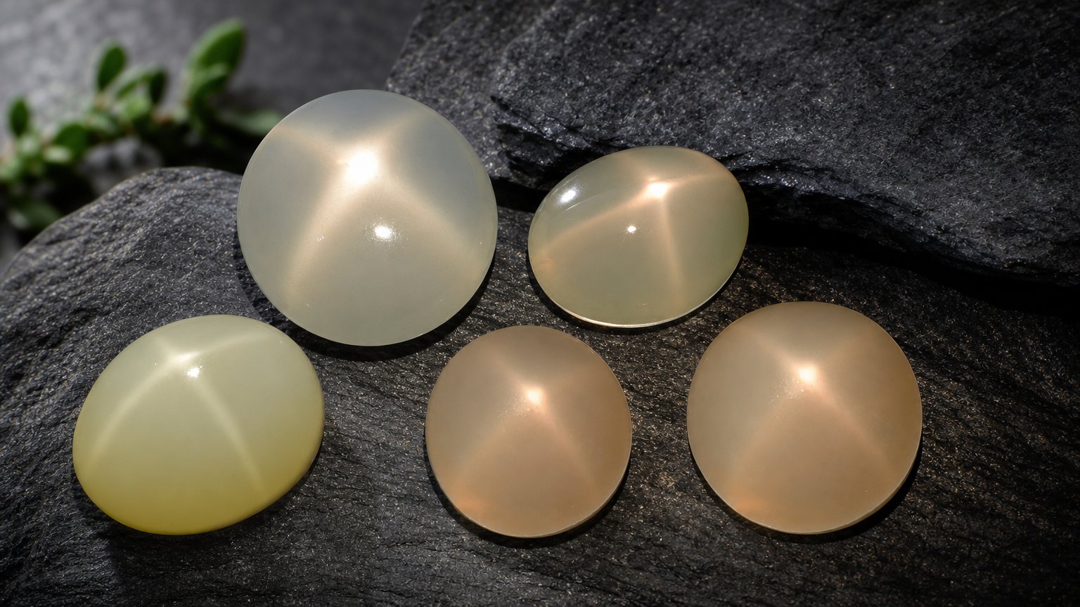 Pierres précieuses naturelles en pierre de lune étoilée - guide d'achat