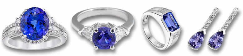 Bijoux en tanzanite