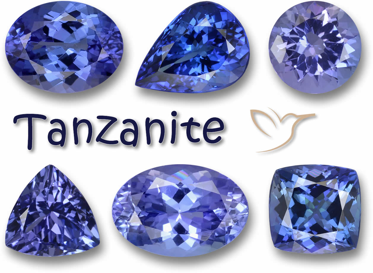 Tanzanites violettes