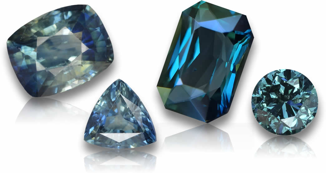 Acheter des saphirs bleu sarcelle