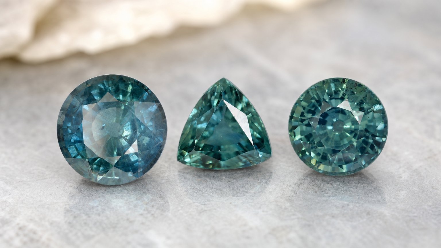 Saphirs bleu sarcelle naturels : guide d’achat