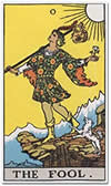 Carte de tarot - Le fou
