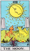 Carte de Tarot - La Lune
