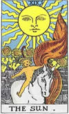Carte de Tarot - Le Soleil