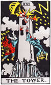 Carte de Tarot - La Tour