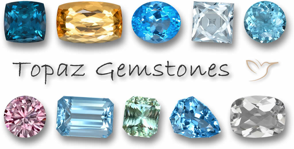Topazes - Topazes de qualité certifiée par GemSelect