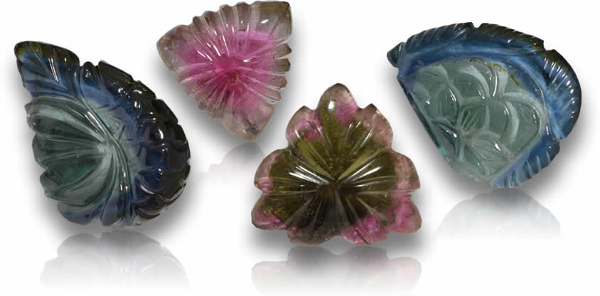 Sculptures en tourmaline à vendre