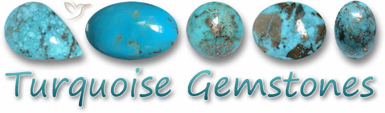 Pierres précieuses turquoises