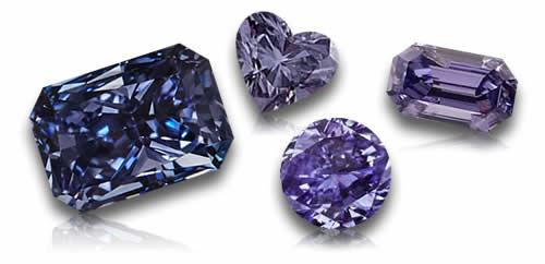 Pierres précieuses de diamant