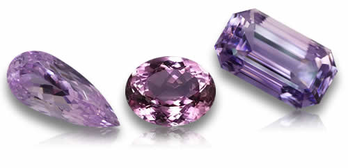 Pierres précieuses kunzites