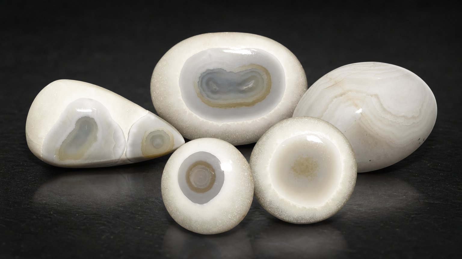 Agate blanche naturelle - guide d'achat