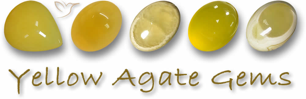 Acheter des pierres précieuses d'agate jaune