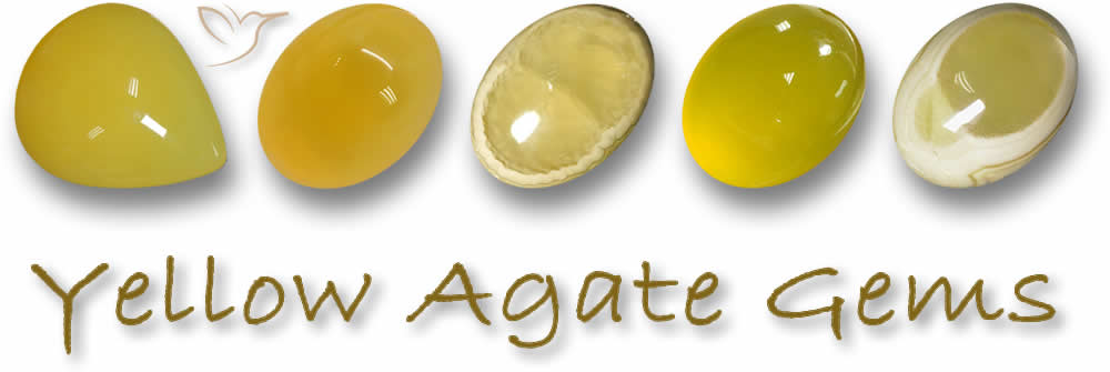 Achetez des pierres précieuses en agate jaune