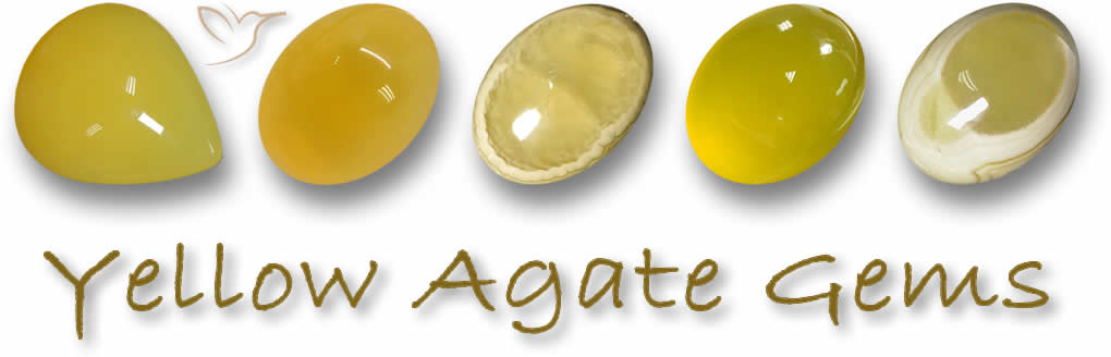 Acheter des pierres gemmes d'agate jaune
