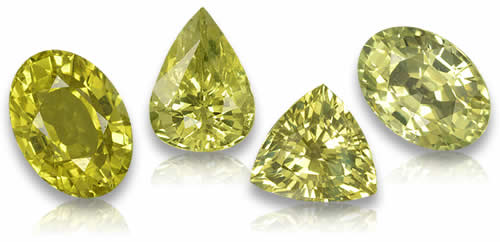 Pierres précieuses chrysobéryl