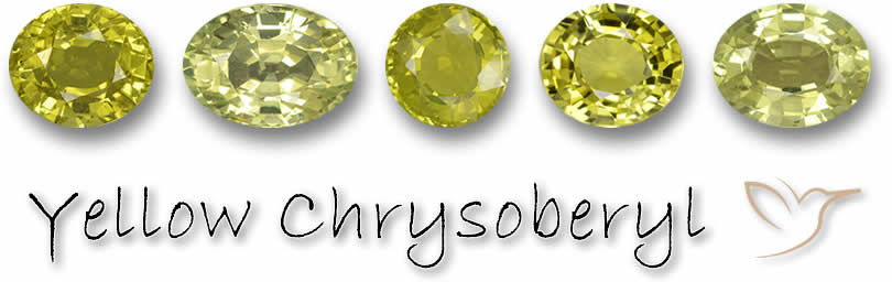 Acheter des pierres gemmes de type chrysobéryl jaune