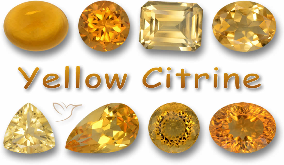 Citrine jaune – Pierres précieuses de qualité certifiée par GemSelect