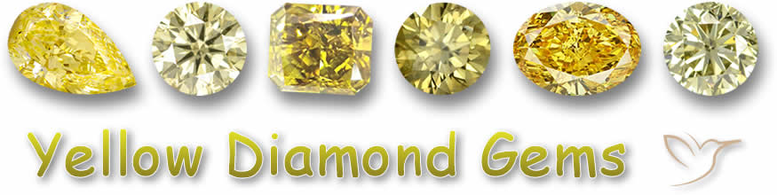 Acheter des pierres gemmes de diamant jaune