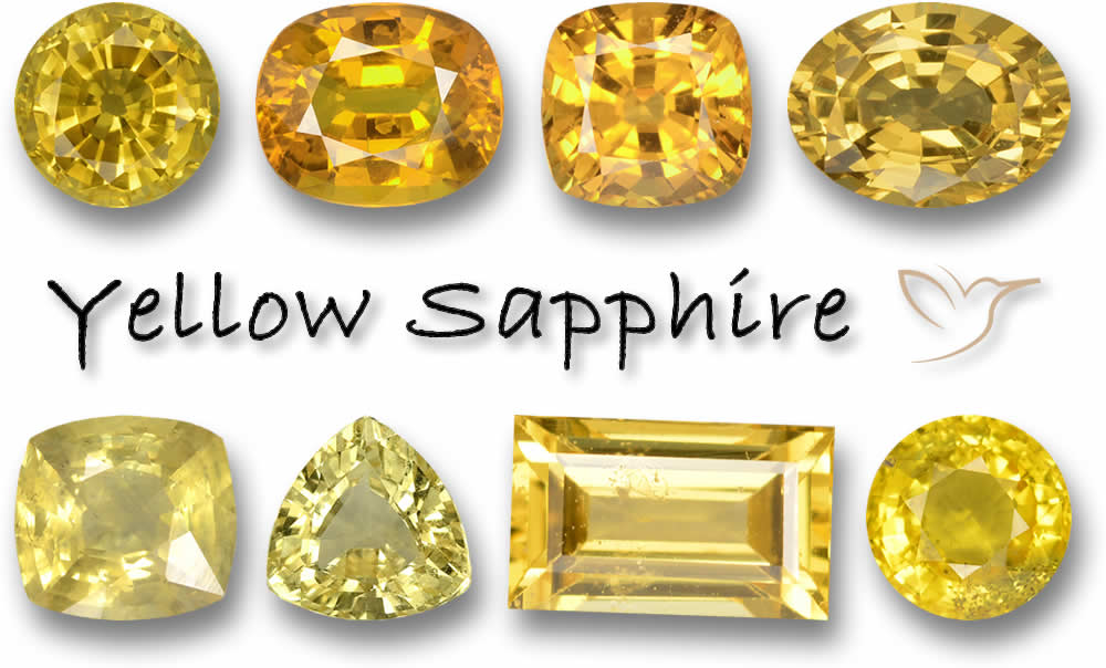 Acheter des pierres précieuses de saphir jaune