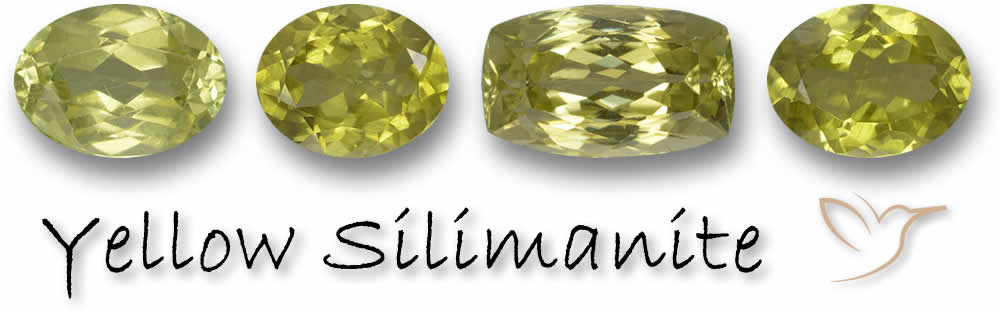 Acheter des pierres gemmes de sillimanite jaune