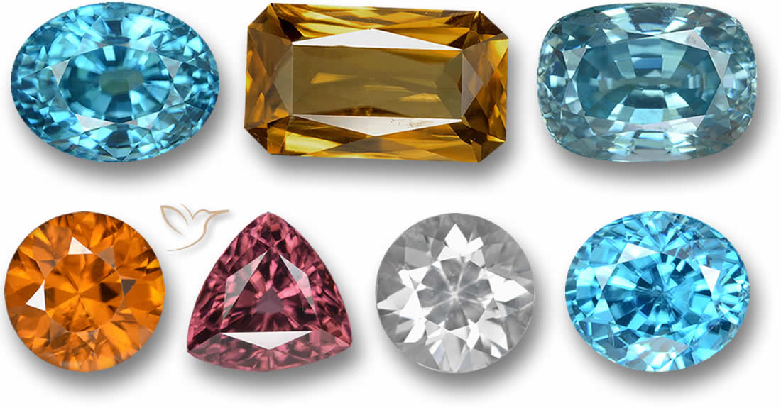 Zircons pour collectionneurs de pierres précieuses