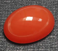 Cabochon cornaline