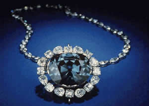 Célèbre diamant de l'espoir
