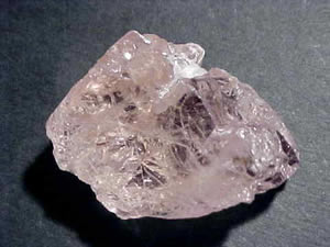 Morganite naturelle brute