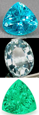 Tourmaline naturelle du Mozambique