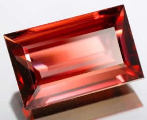 Orange Rose Zircon de Tanzanie