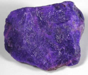 Pierre brute de sugilite