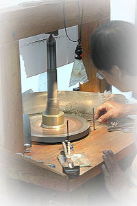 Taille traditionnelle des pierres précieuses