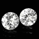 Zircon blanc du Cambodge