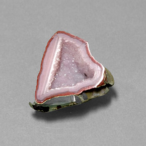Géode d'agate multicolore naturelle forme fantaisie, 7,69 ct, opaque
