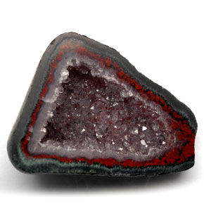 Géode d'agate Multicolore naturelle Forme fantaisie, 16.82 ct, Opaque