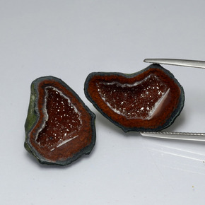 Achetez naturel ct multicolore géode d'agate gems, forme fantaisie, en provenance mexique chez gemselect. en stock, livraison internationale!