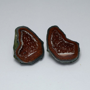 Achetez naturel ct multicolore géode d'agate gems, forme fantaisie, en provenance mexique chez gemselect. en stock, livraison internationale!
