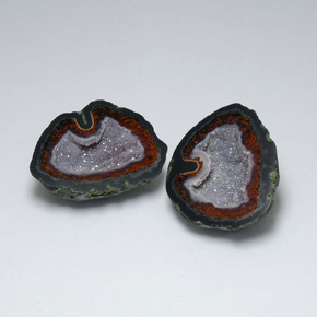 Achetez naturel 53.65ct Multicolore Géode d'agate gems, Forme fantaisie, En provenance Mexique chez GemSelect. En stock, livraison internationale!