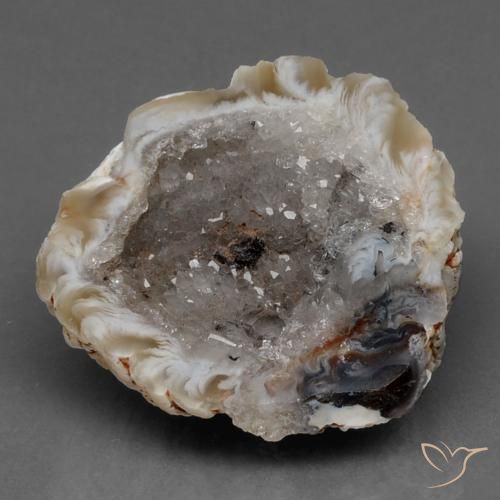 41.53ct Naturel Multicolore Géode d'agate, Fantaisie, Opaque